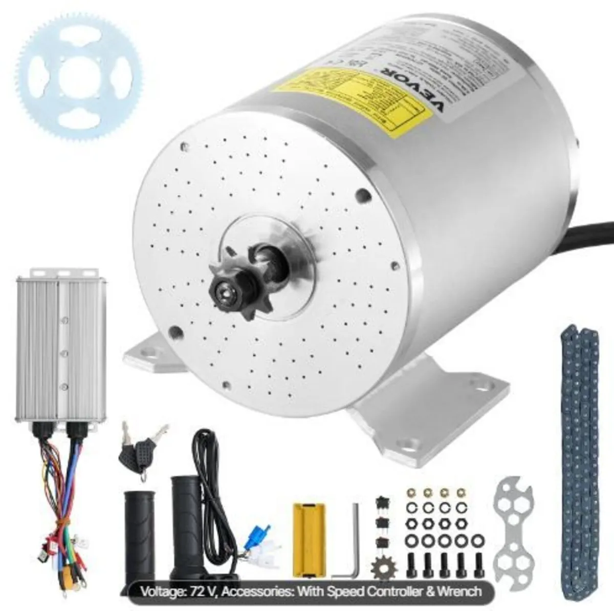 3000W Electric Brushless DC Motor Kit - Image 4