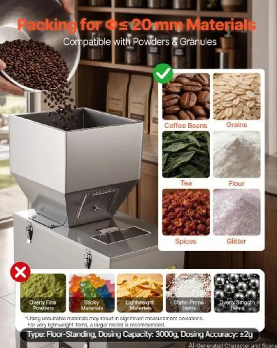 Powder Filling Machine, 20-3000g Automatic - Image 4