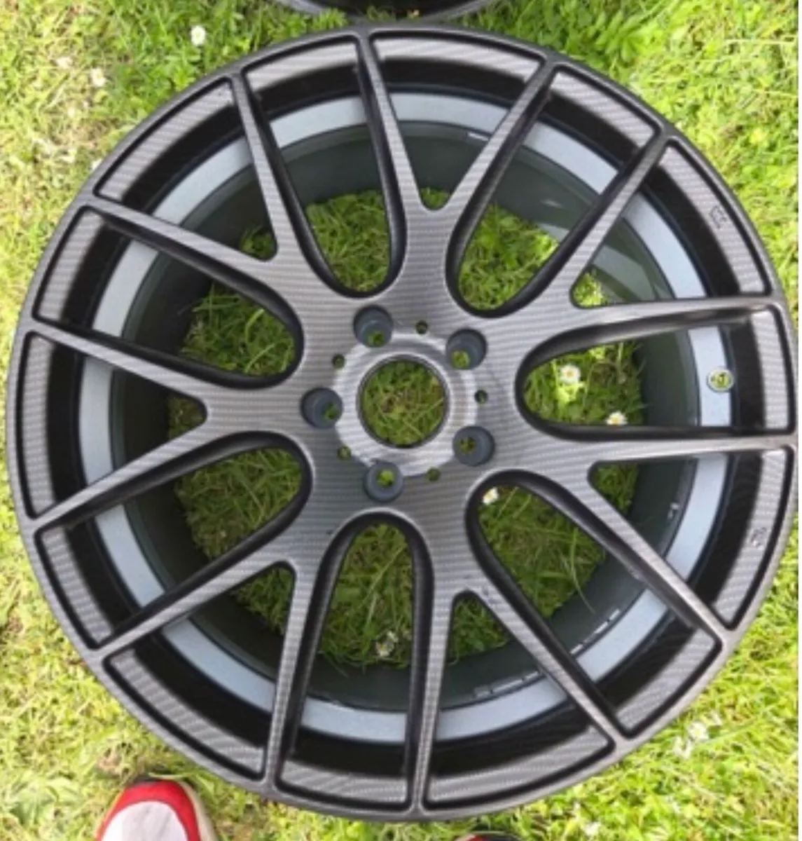 19" Carbon Fibre Look Alloy Wheels
