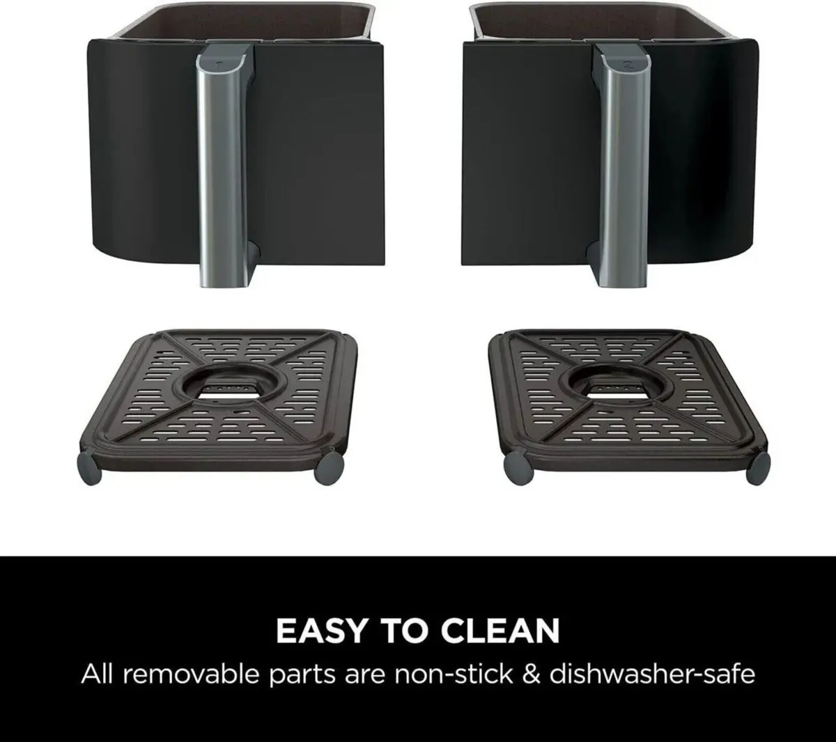 9.5L Dual Drawer Air Fryer 6-in-1 - Image 4