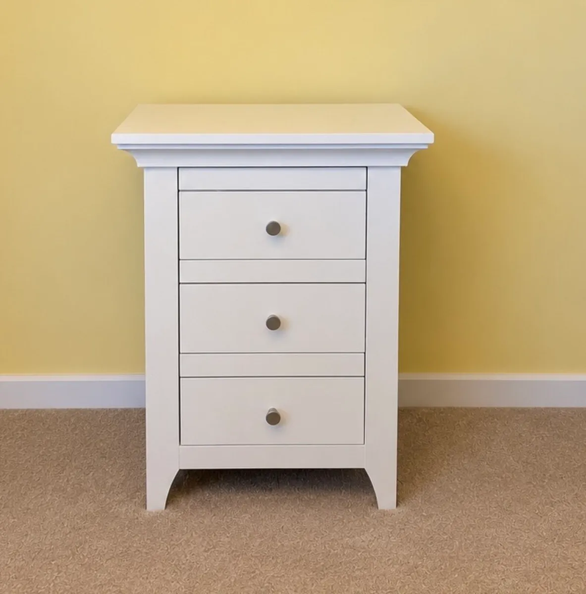 Solid Pine Bedside Lockers - Image 1