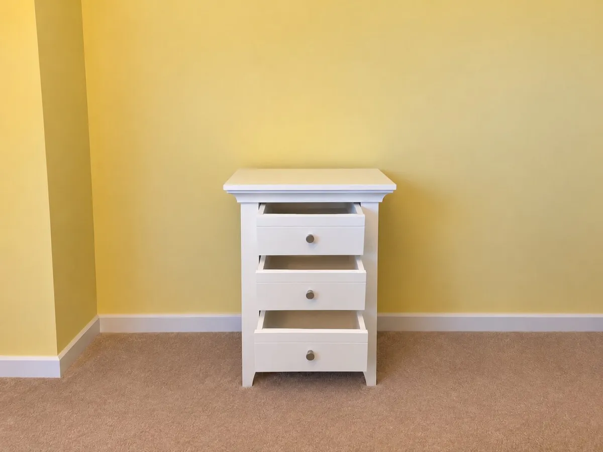 Solid Pine Bedside Lockers - Image 3