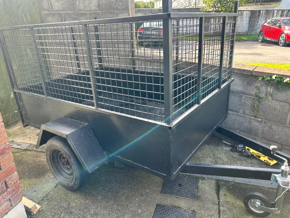 6 x 4 All steel trailer - Image 1