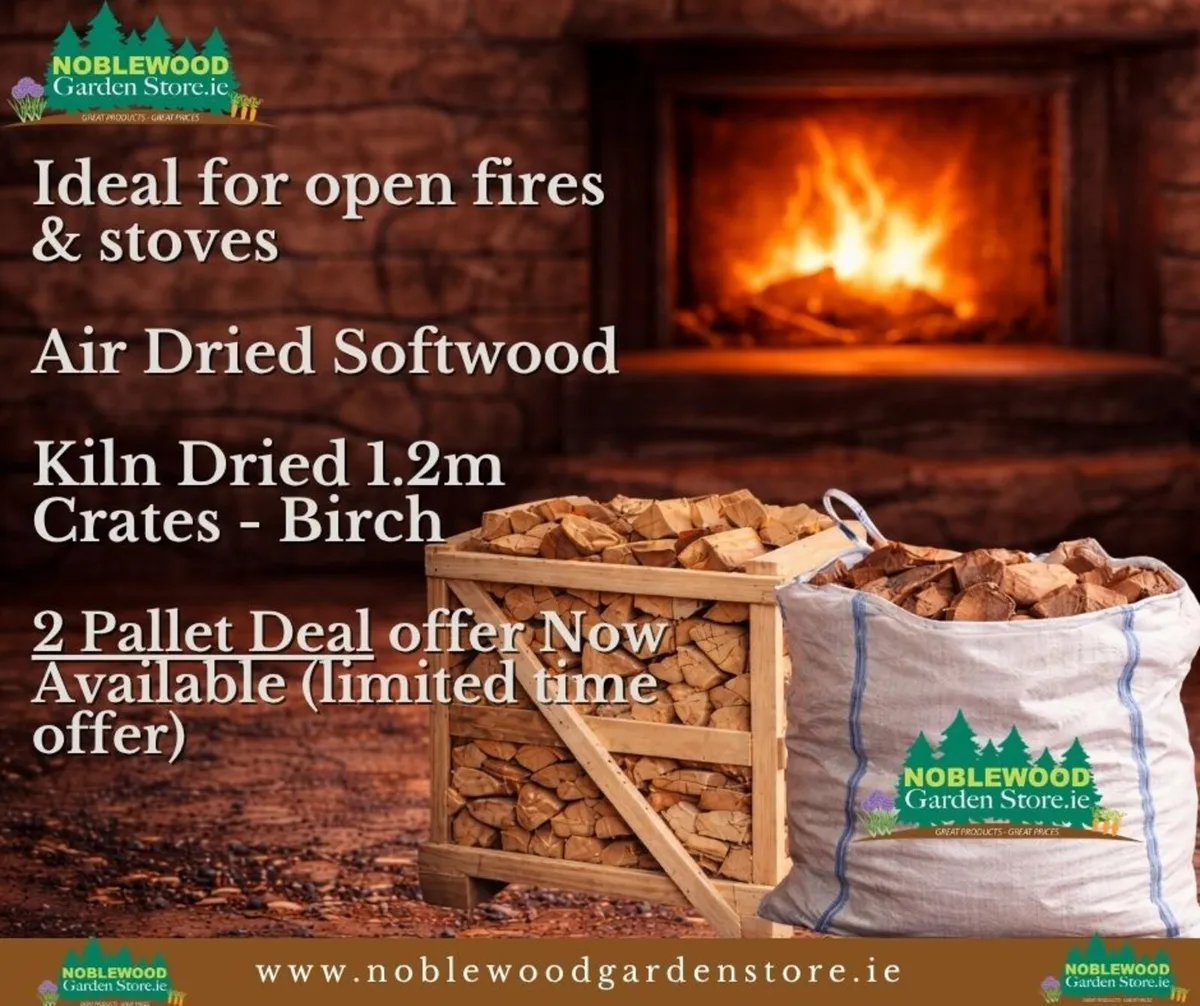 Birch or Softwood FIREWOOD for Sale - Image 2