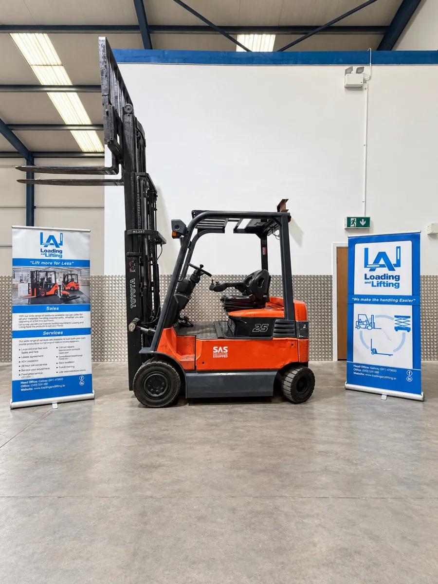 Toyota 72V Electric Fork Lift - Image 3
