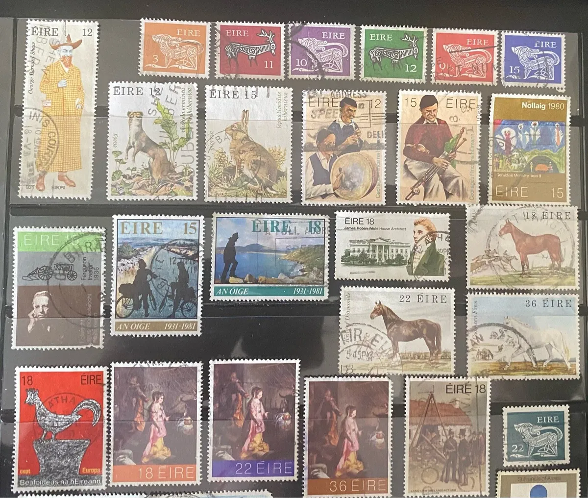 Ireland stamp lot - Image 2