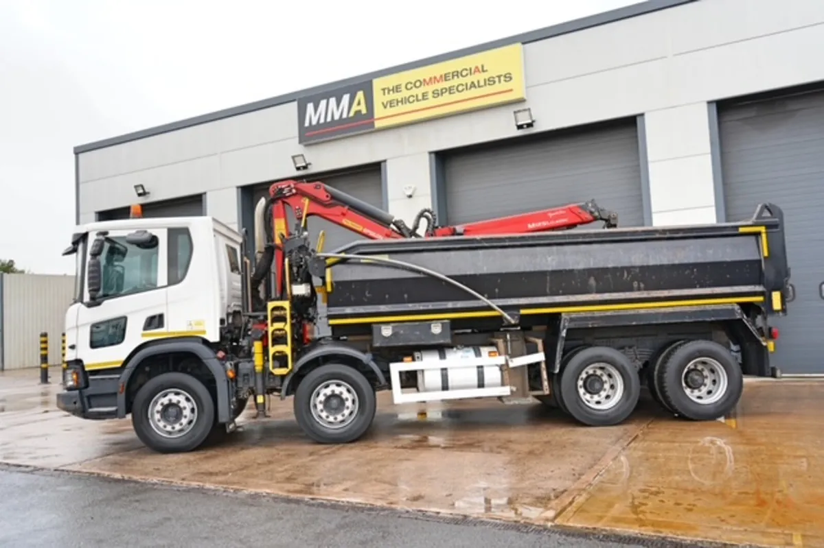 2022 SCANIA P410-XT 8X4 TIPPER GRAB - Image 4