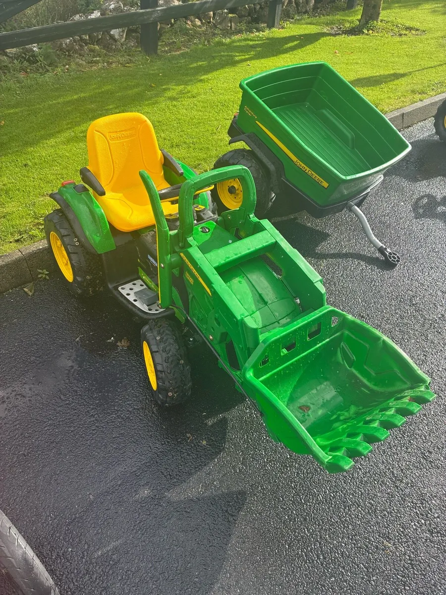 Berg and John Deere go karts/tractors/Acc - Image 4
