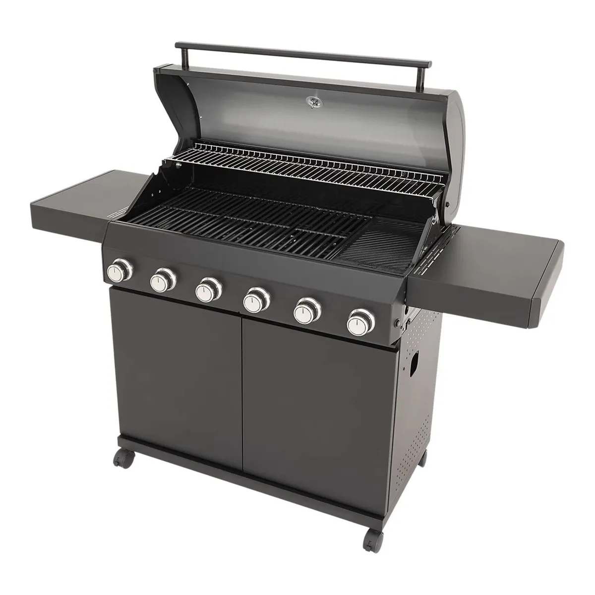 GoodHome Praden 6-Burner Gas BBQ - Like New (Used) - Image 4