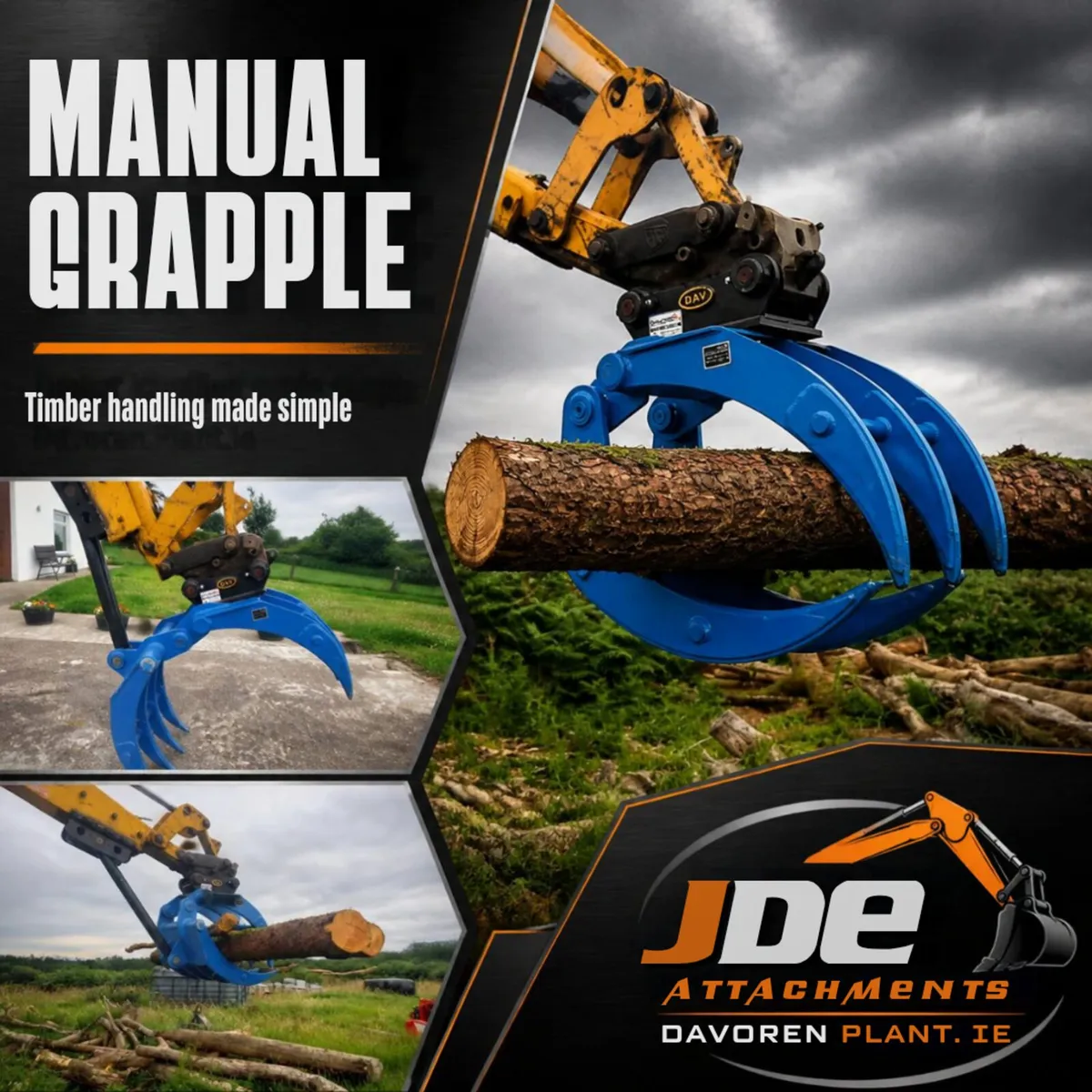 3 Ton Mechanical/Manual grapple - Image 1