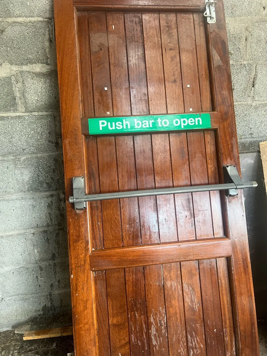 Teak doors - Image 1