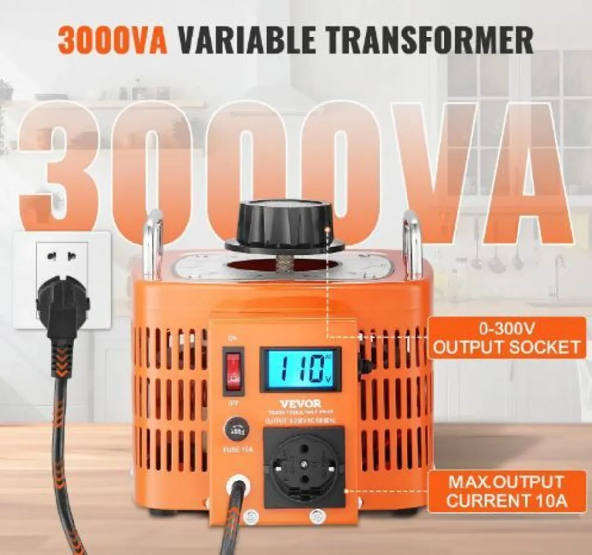 3000VA Auto Variable Voltage Transformer - Image 1