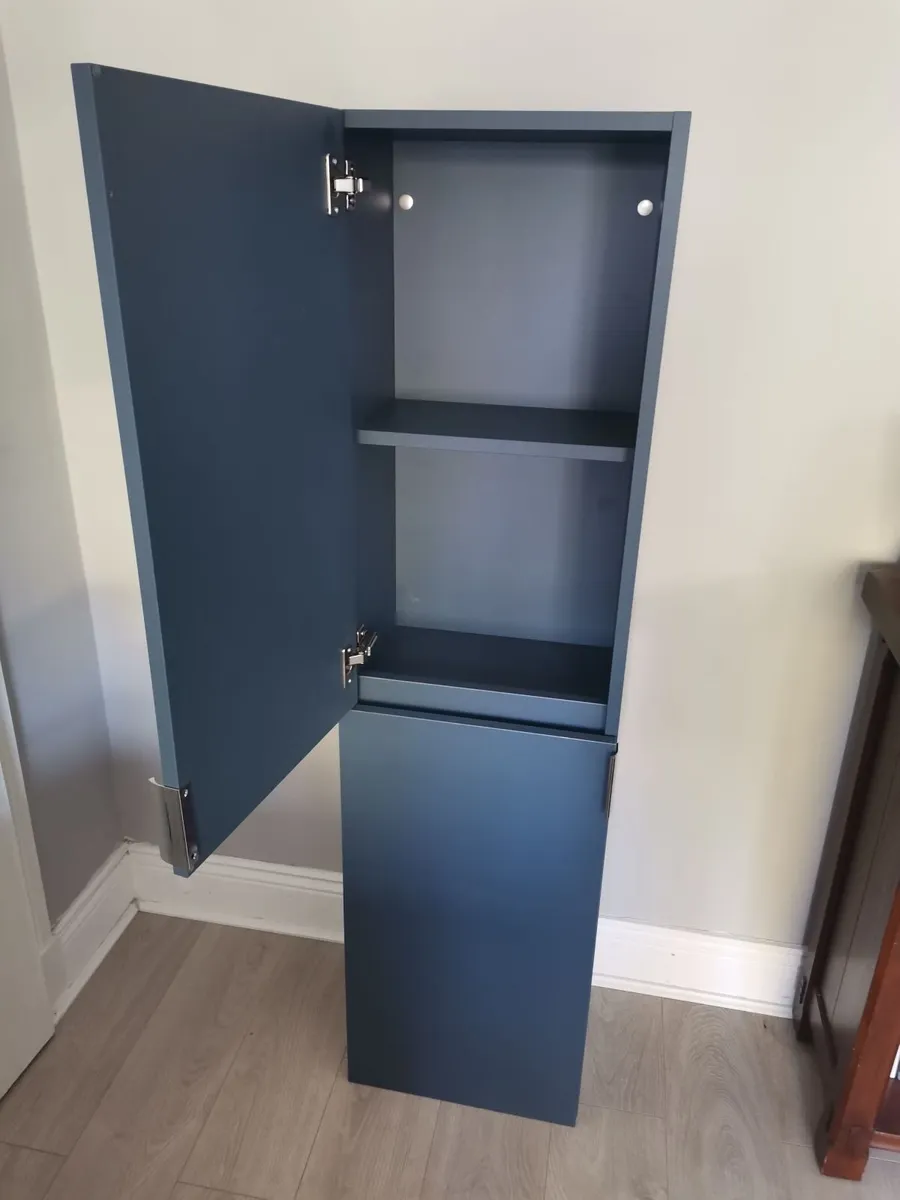 Bathroom Tallboy Twin Door Wall Unit - Image 3
