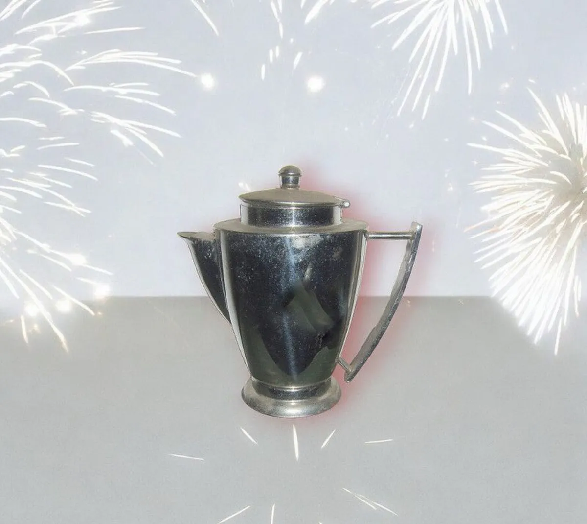 BN Elia Art Deco Stainless Steel Coffee / Tea Pot - Image 2