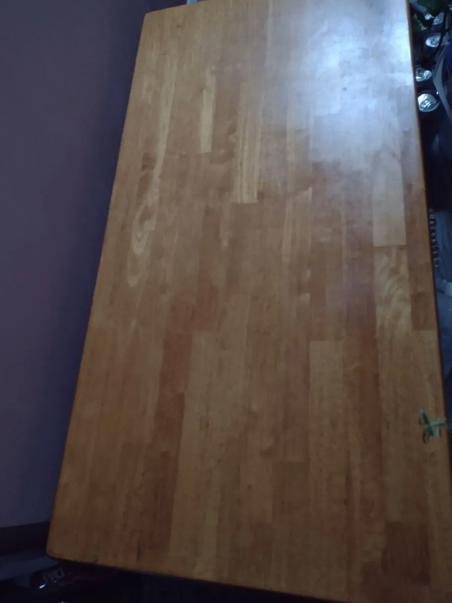 Large Oak coffee table - Image 2