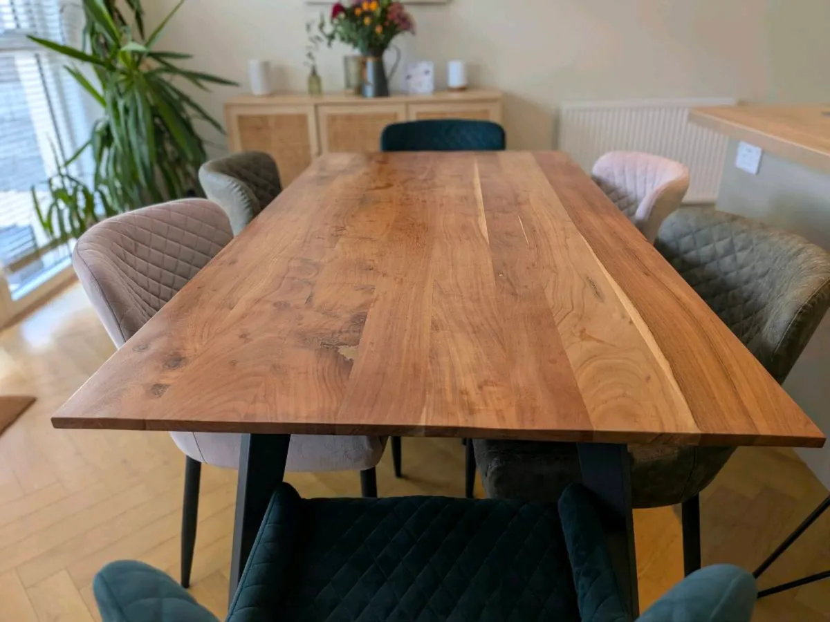 EZ Living Osaka Dining Table & 6 Oledo Chai - Image 4
