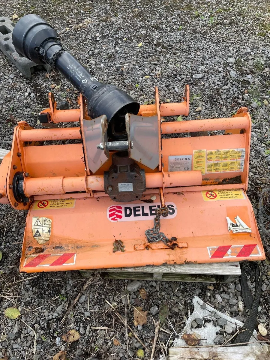 Mini Tractor Rotovator - Image 1