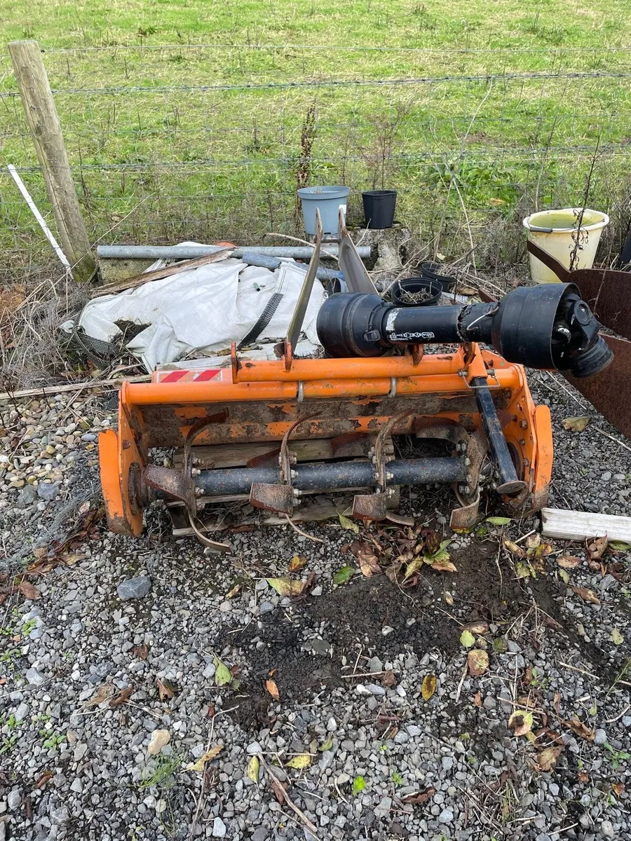 Mini Tractor Rotovator - Image 2