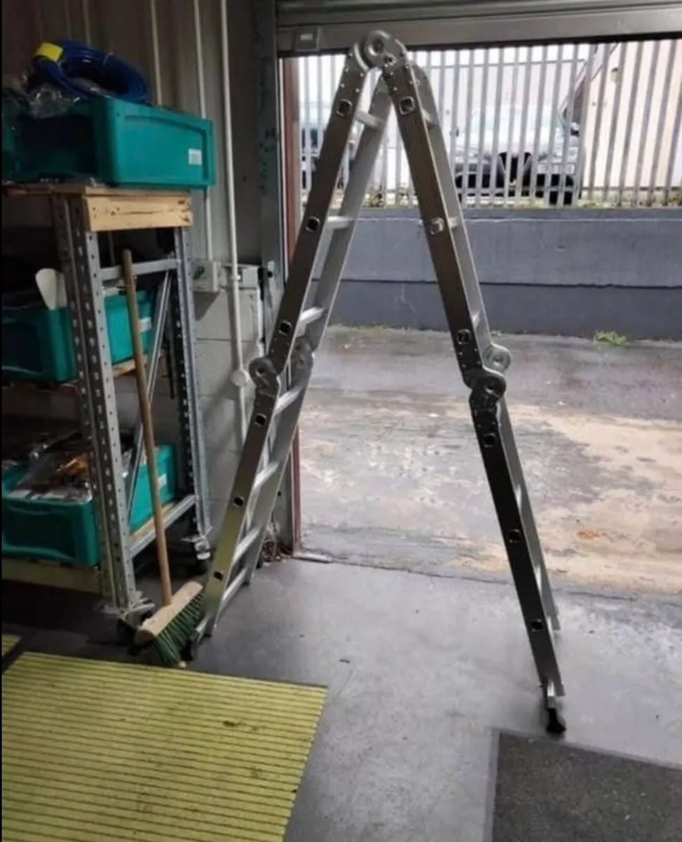 Brand New 12Ft Foldable Ladder - Image 3