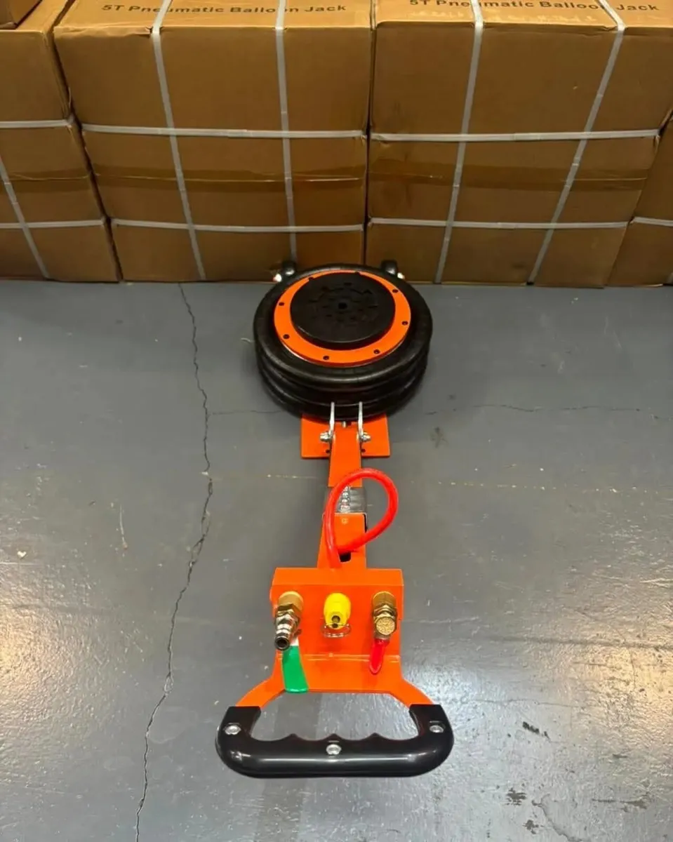 Brand New 5 Ton Air Bag Pneumatic Jack Long Handle - Image 3