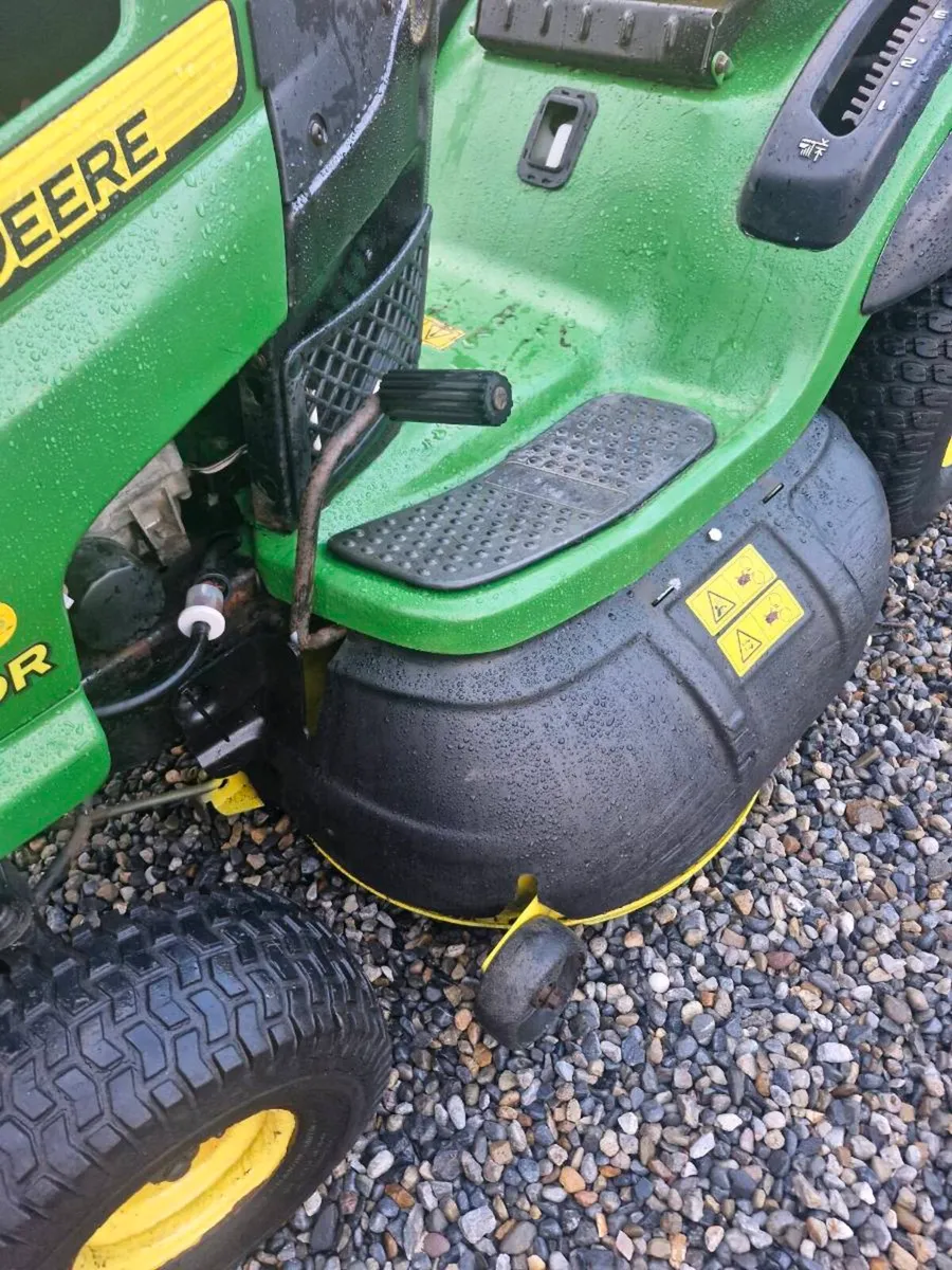 John Deere X130R Ride on mower Delivery available - Image 4