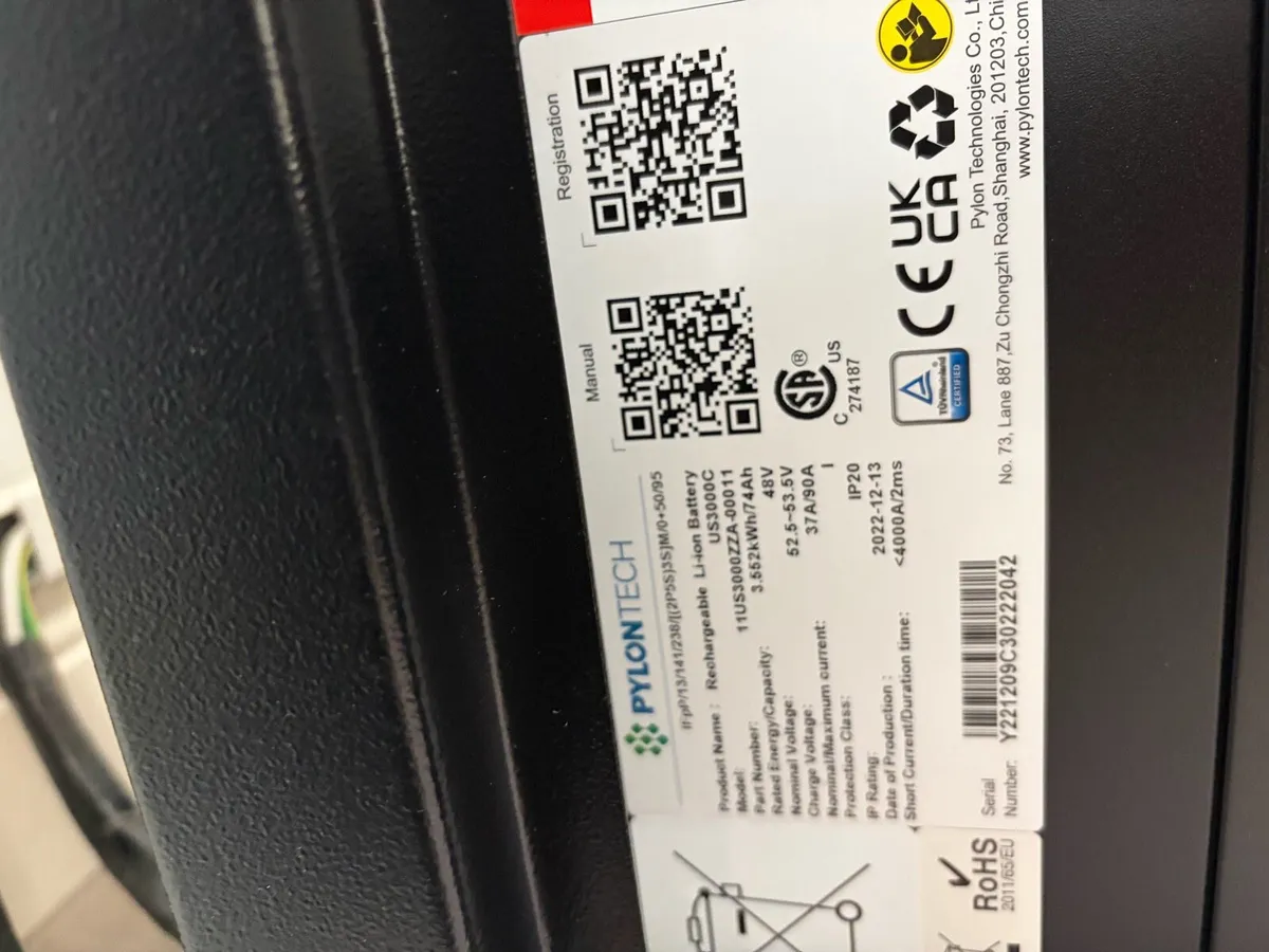 Solar battery’s pylontech - Image 3