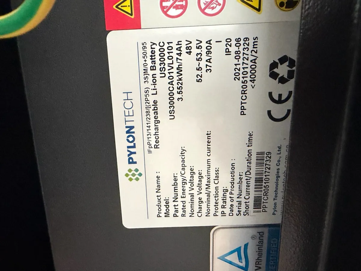 Solar battery’s pylontech - Image 4