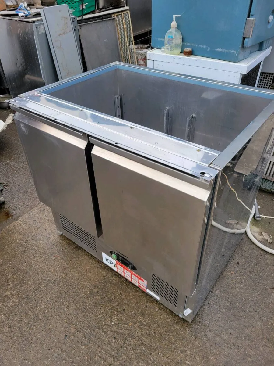 Fridge Saladette Stainless Steel - Image 1