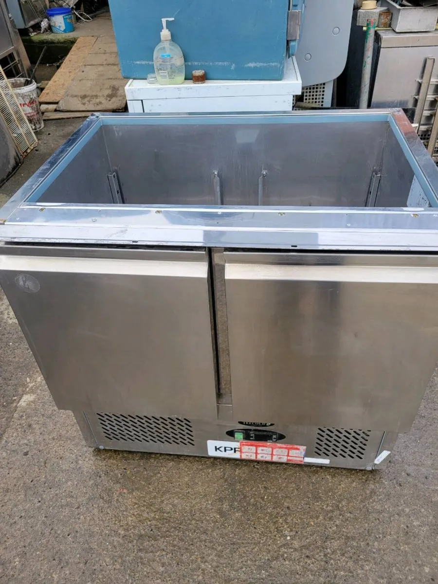 Fridge Saladette Stainless Steel - Image 2