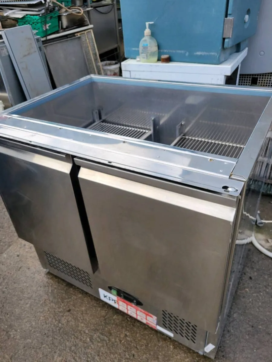 Fridge Saladette Stainless Steel - Image 3