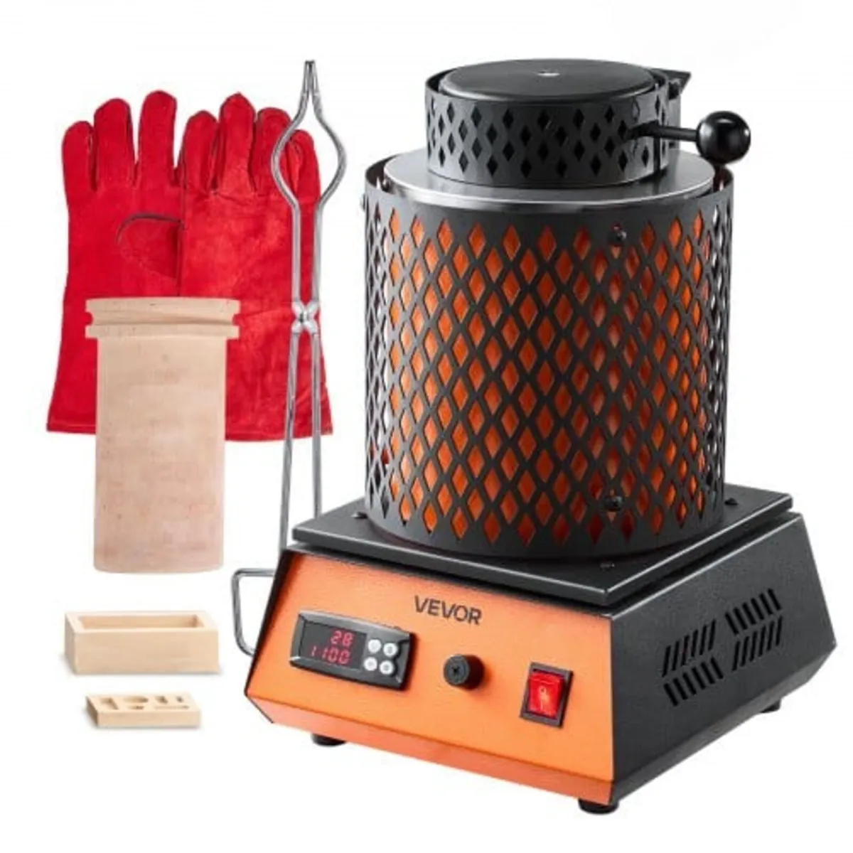 Electric Melting Furnace, 1500W Electric Melting F - Image 1