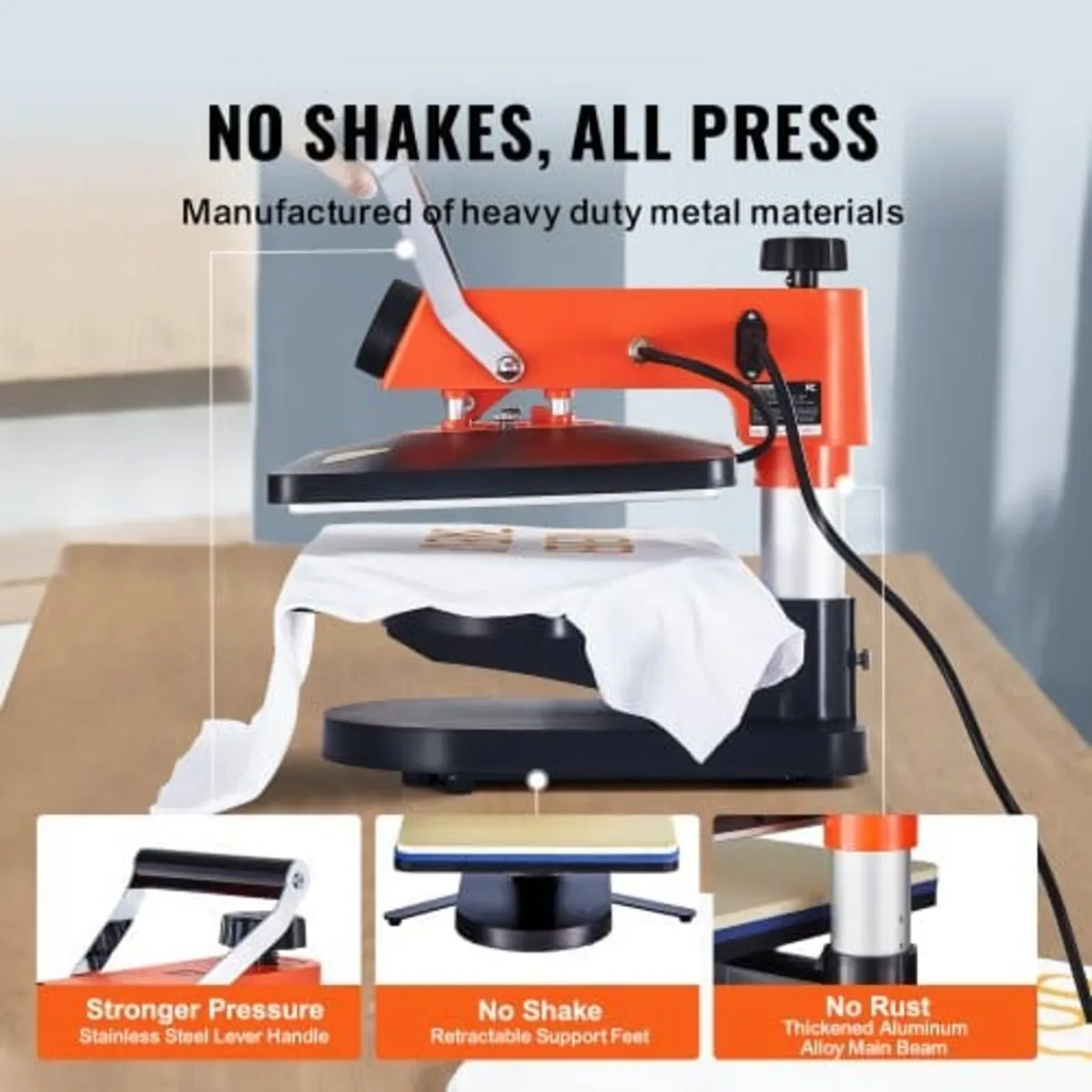 Heat Press Machine - 8 in 1 Heat Press Sublimation - Image 3