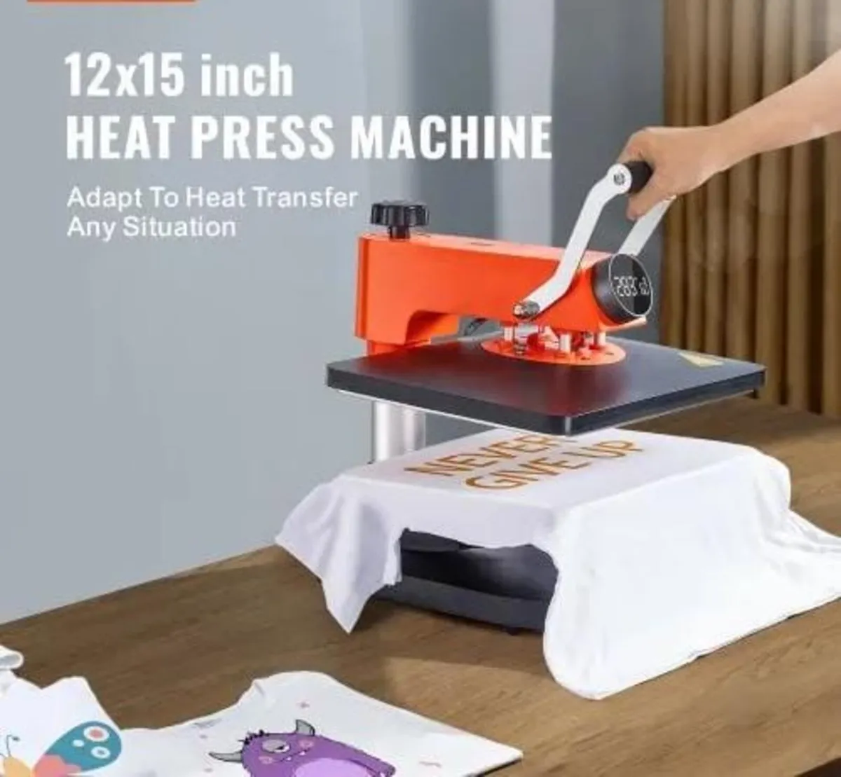 Heat Press Machine - 8 in 1 Heat Press Sublimation - Image 4