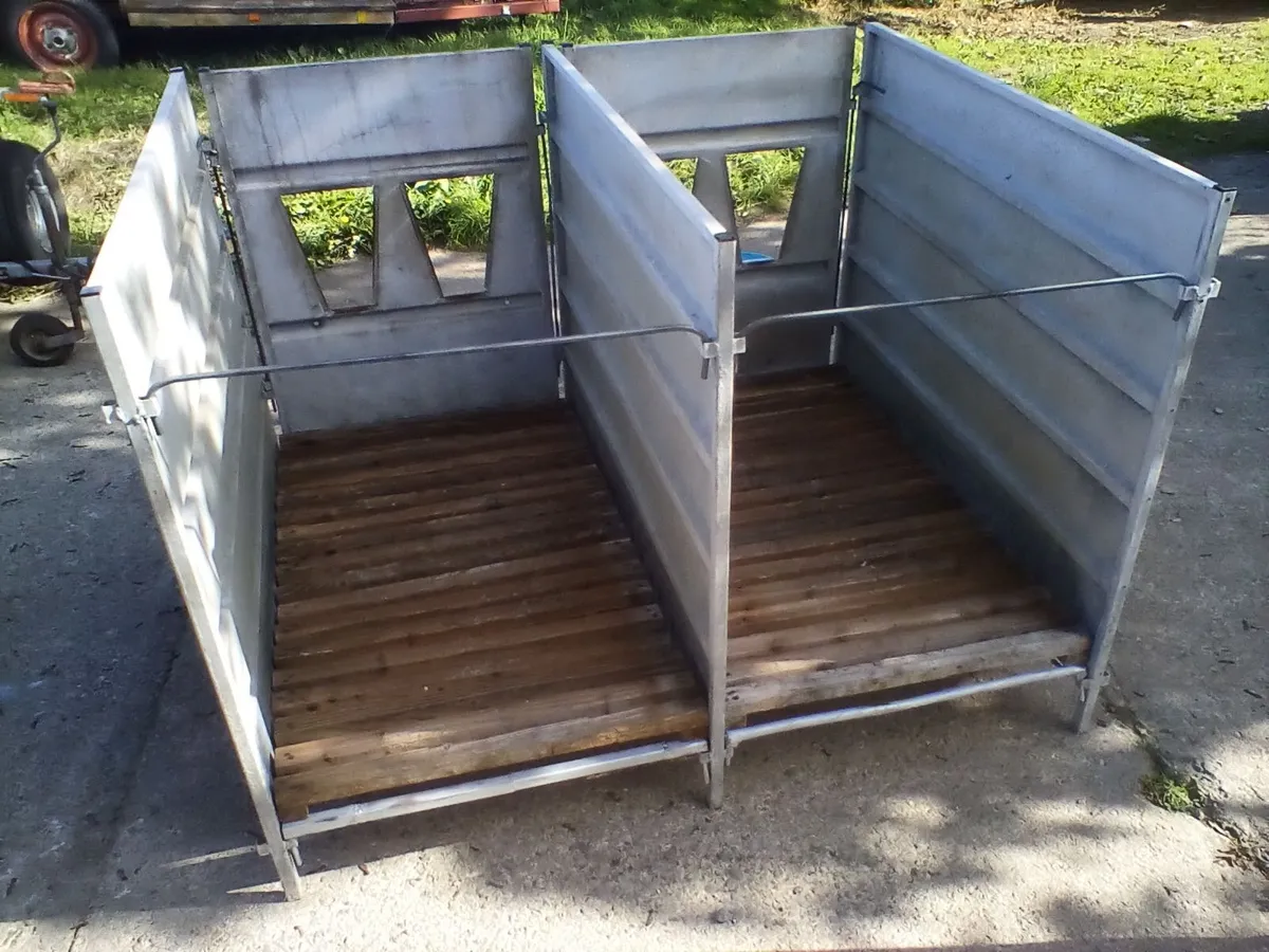 Single calf pens with slats - Image 2