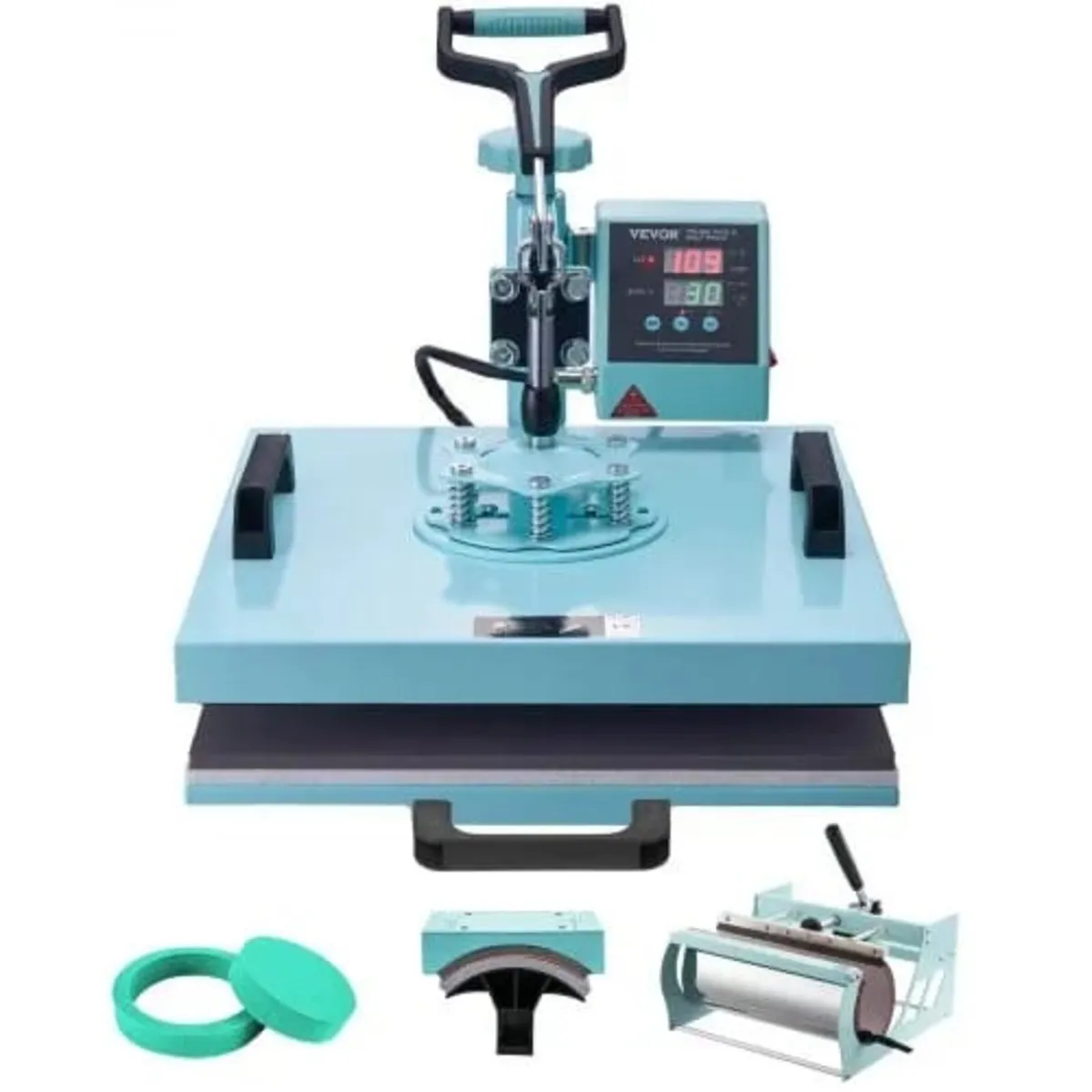 Heat Press Machine, 15 x 15 inch, 5 in 1 Heat Tran - Image 1