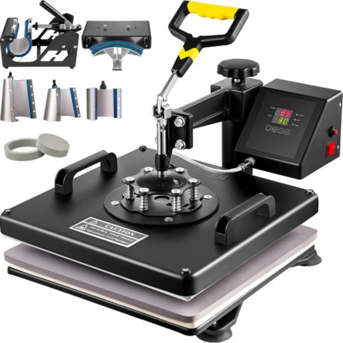 Heat Press 8 in 1 Heat Press Machine 38x38cm Heat - Image 4