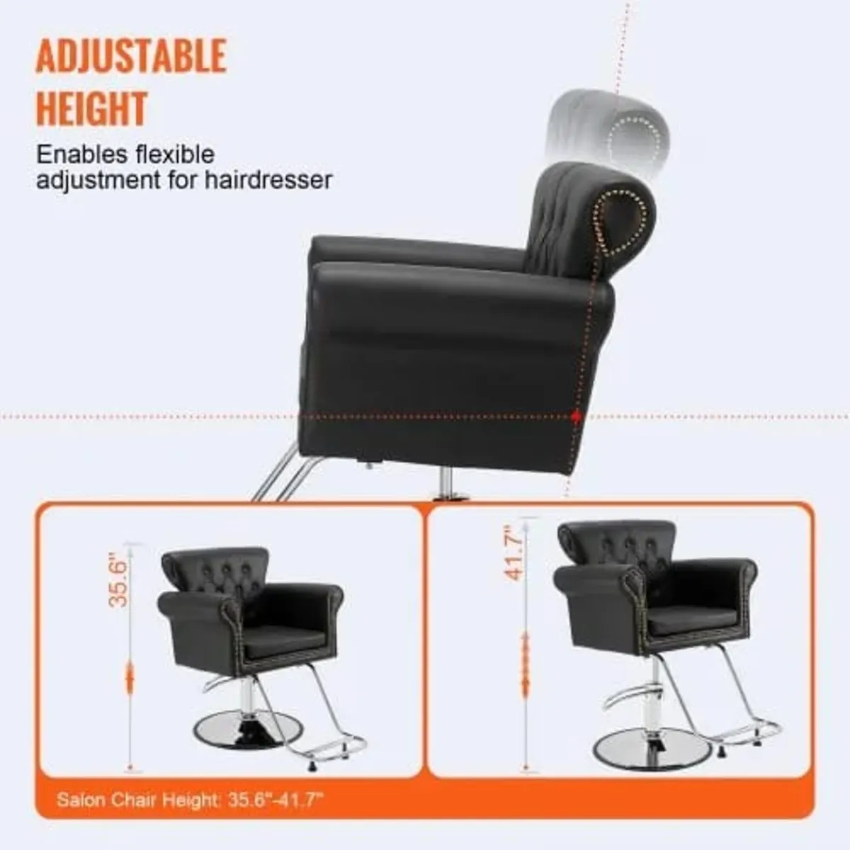 Salon Chair, Barber Chair for Hair Stylist, Stylin - Image 2