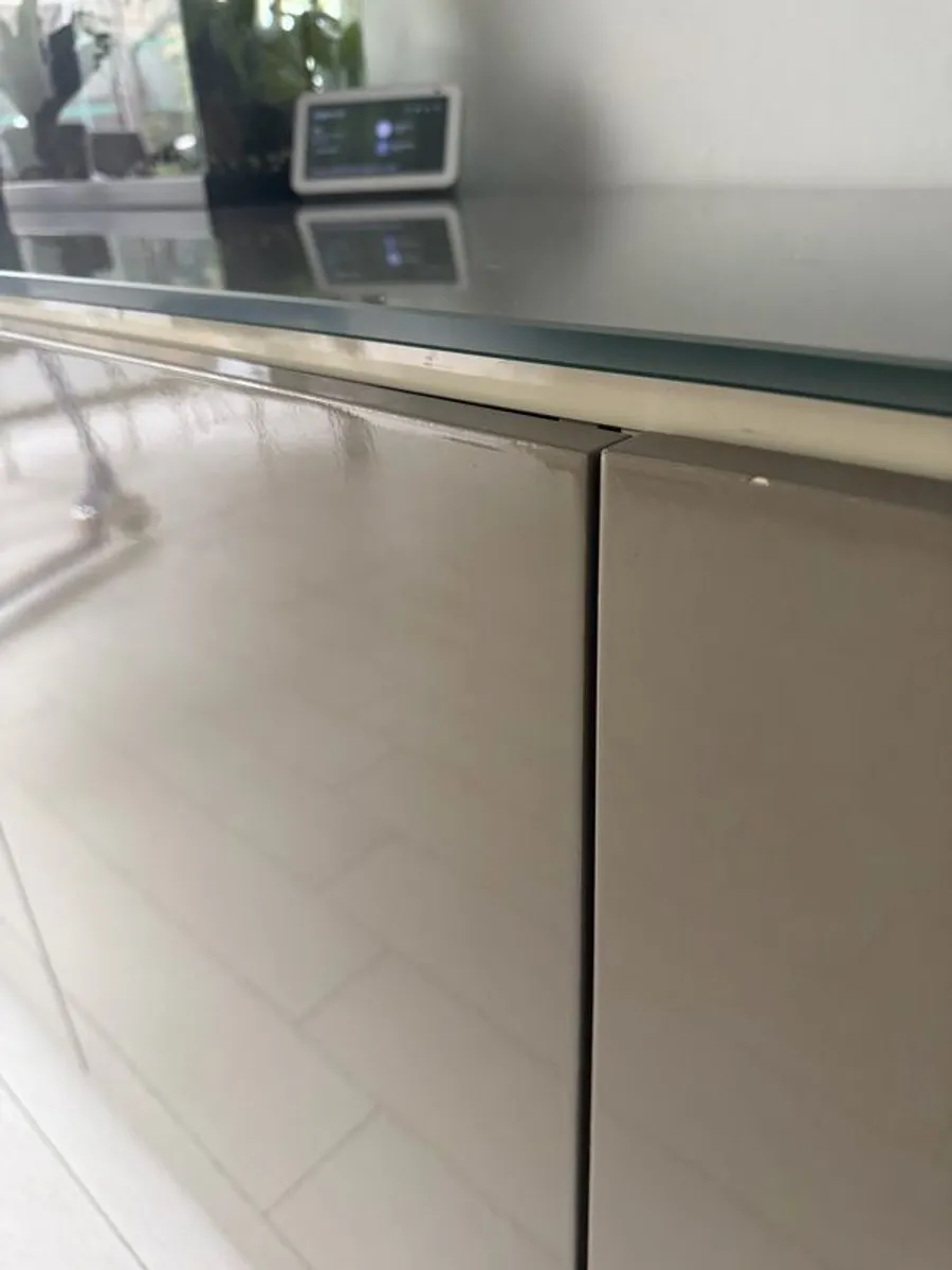 Calligaris Glass-Top Sideboard - Image 4