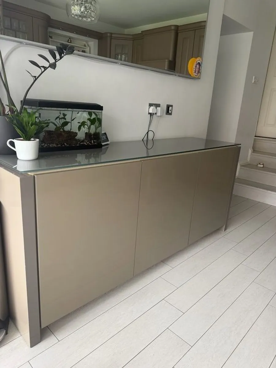 Calligaris Glass-Top Sideboard - Image 2