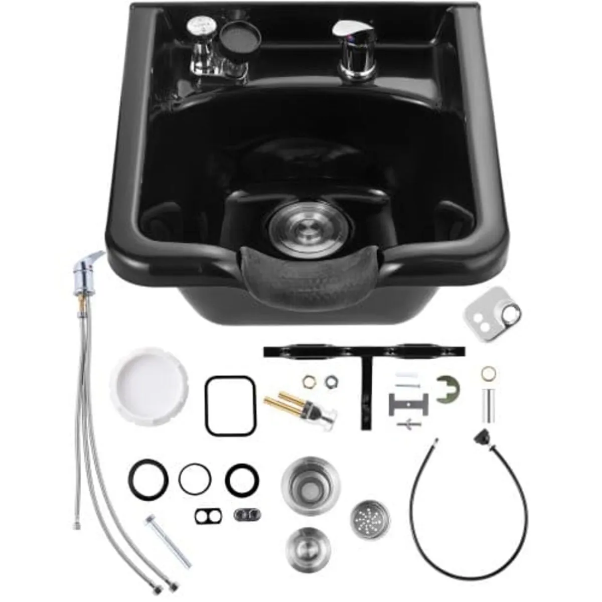 Shampoo Bowl, ABS Plastic Shampoo Sink for Salons - Image 1