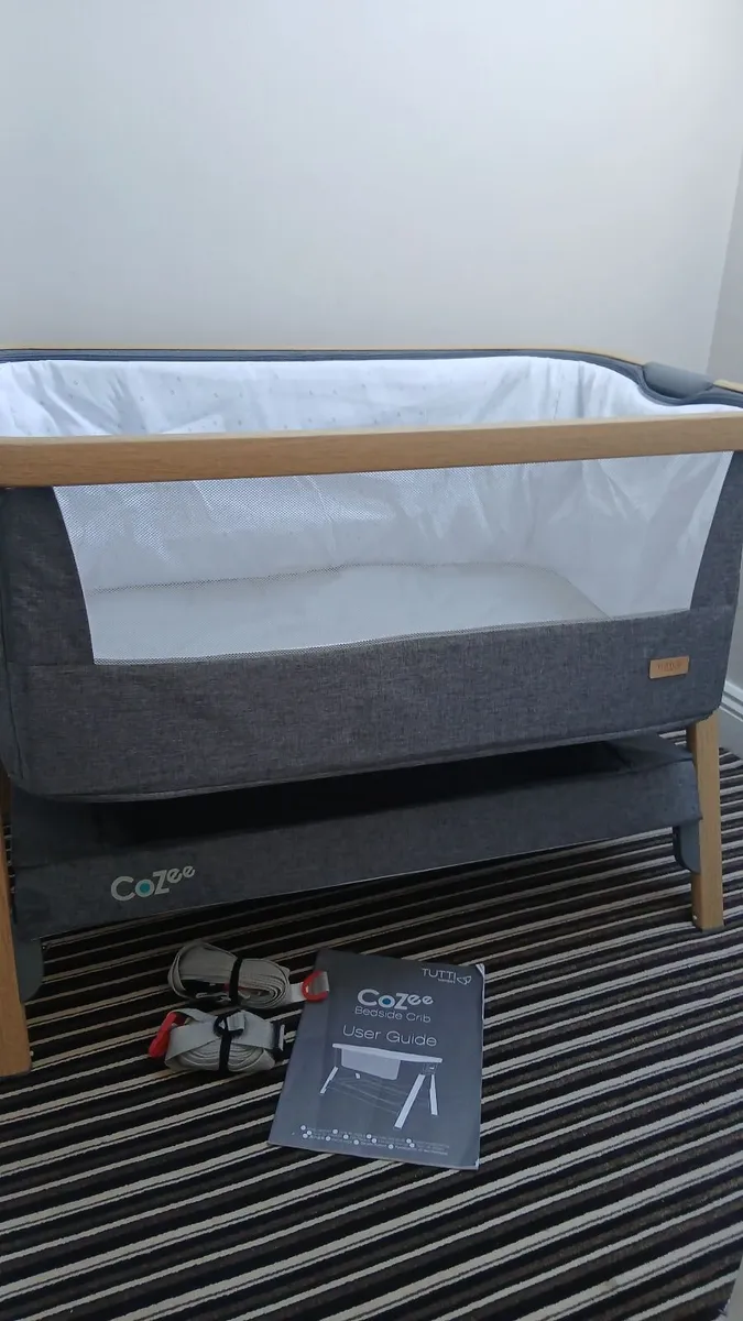 Tutti Bambini Cozee Bedside Crib/Cot - Image 2