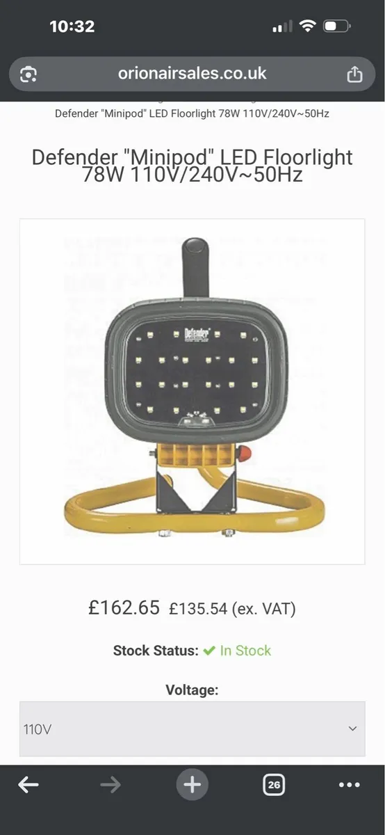 Defender 6000 LED Light 110v - Image 4