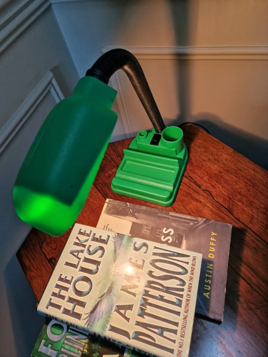 Vintage 1970/80s green desk lamp - Image 2