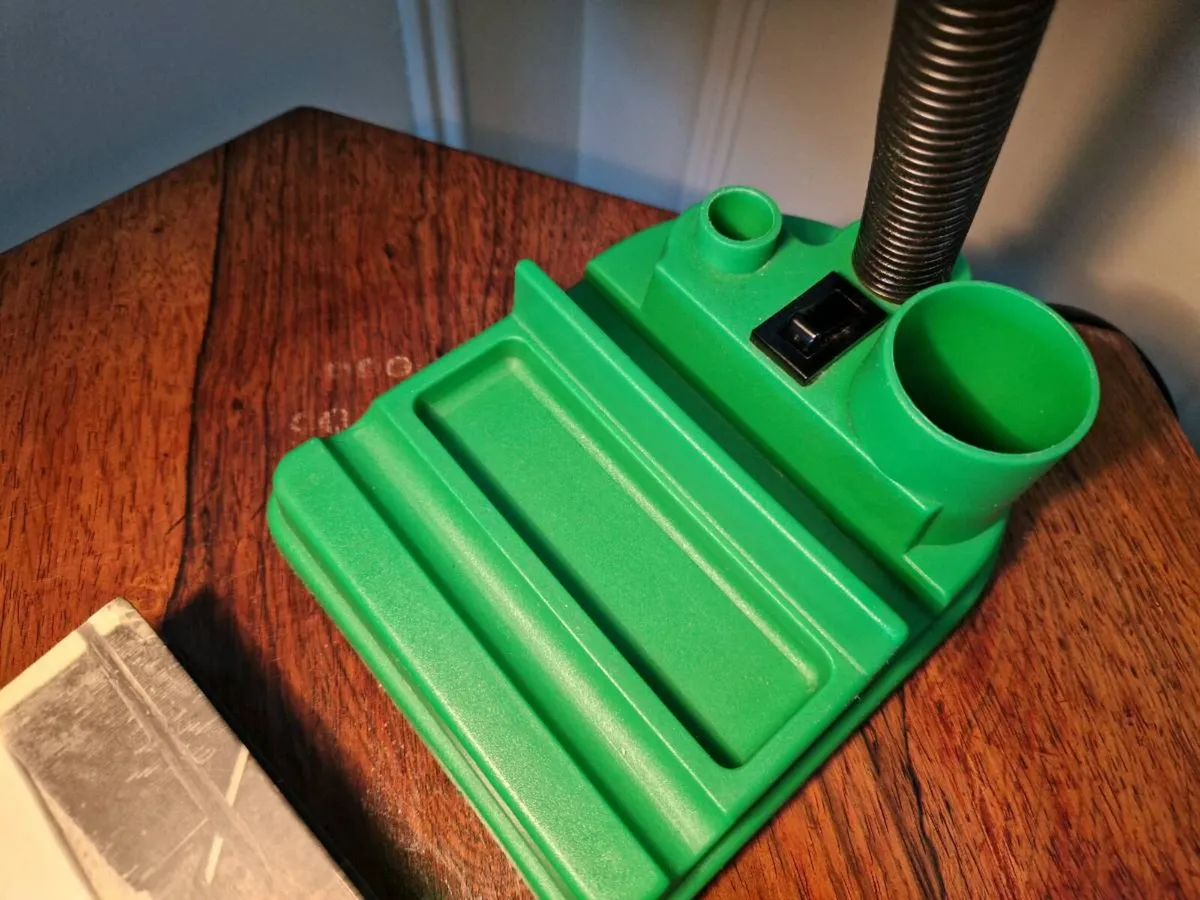 Vintage 1970/80s green desk lamp - Image 3