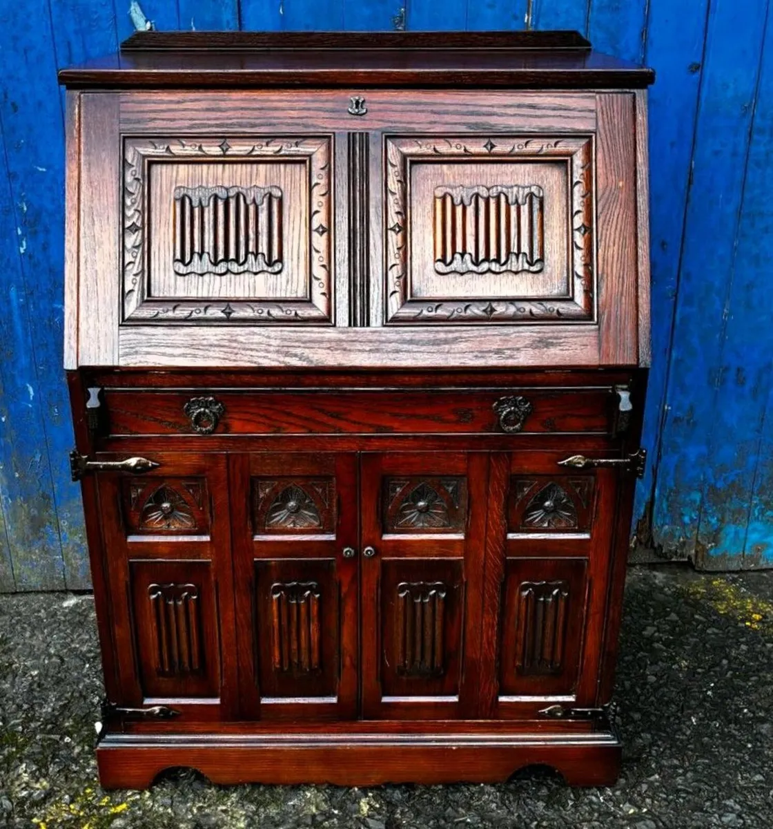 Large Old Charm Computer Bureau - Image 1