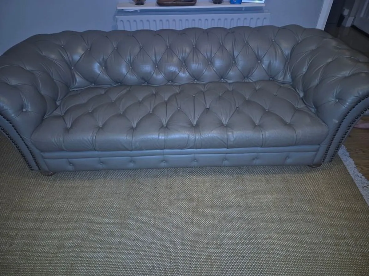 Leather sofa - Image 1