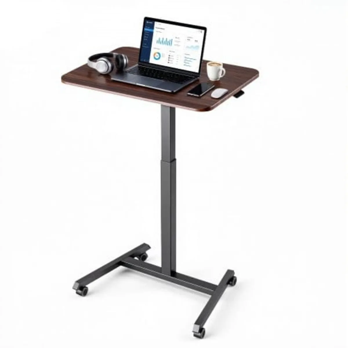 Standing Desk, Adjustable Height Mobile Stand Up D - Image 1
