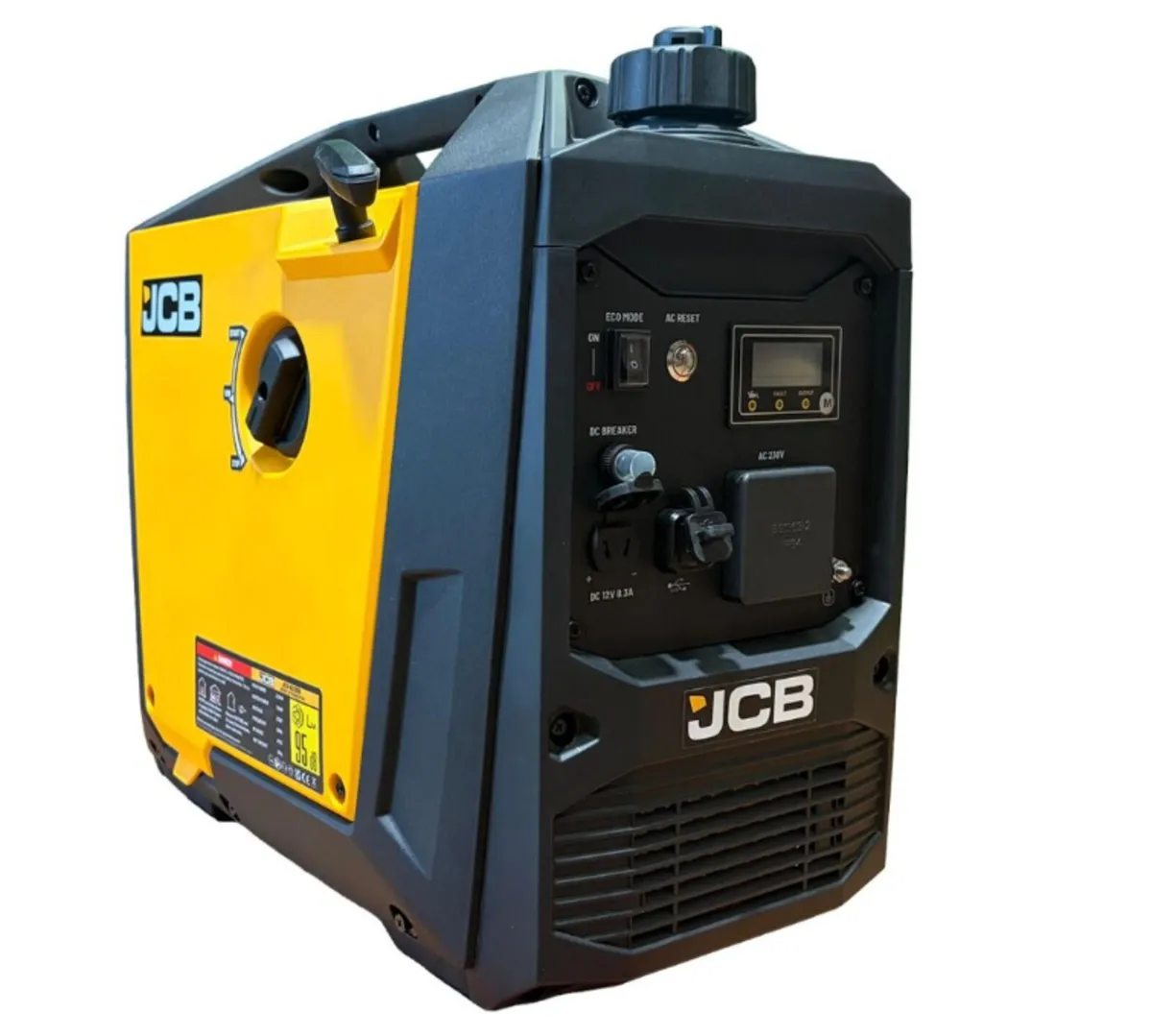 BRAND NEW JCB 2000W PETROL INVERTER GENERATOR - Image 3