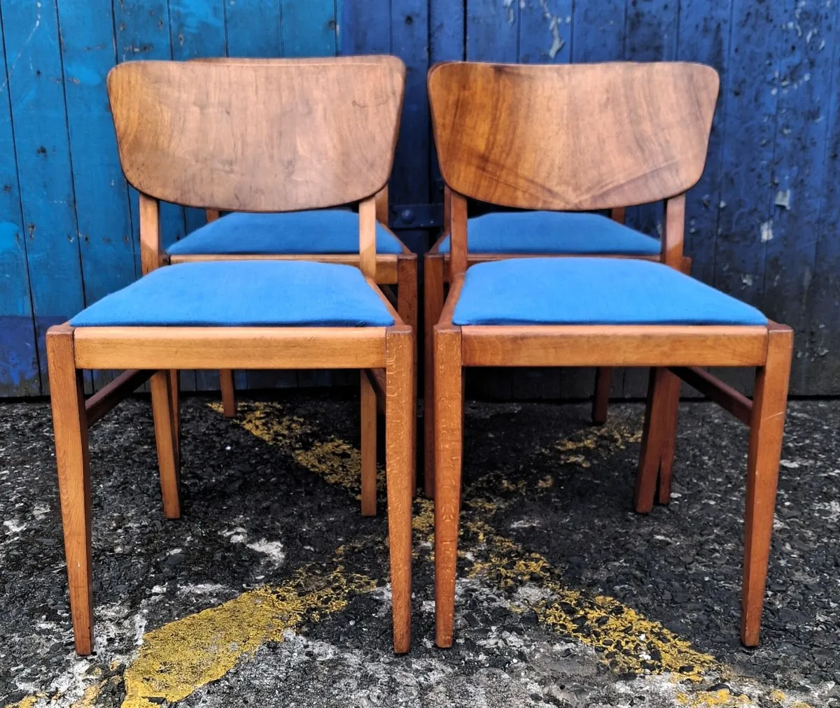 4 x Mid Century Chairs £40 Each - Image 1