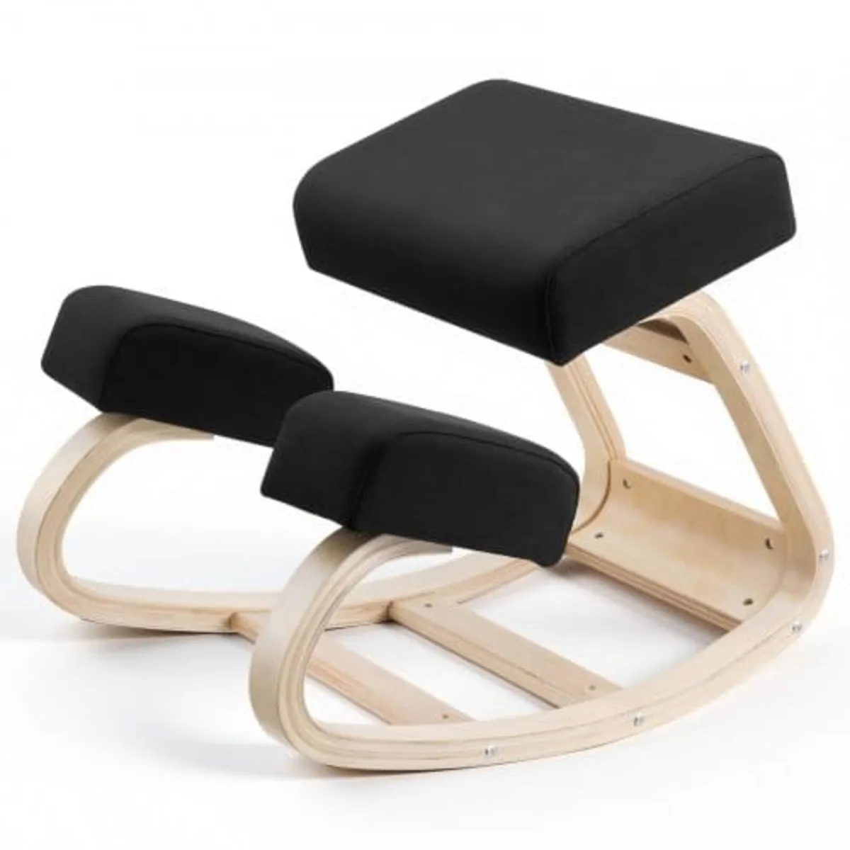 Ergonomic Kneeling Chair, Wooden Posture Knee Chai - Image 1